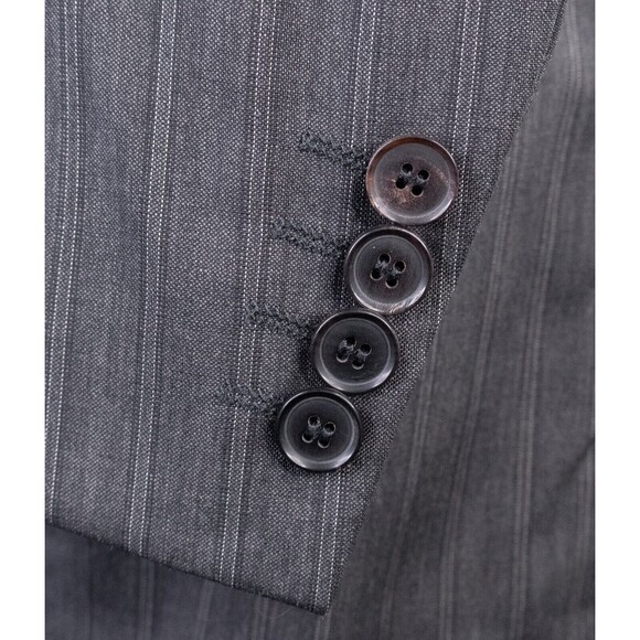 Hugo Boss ROSSELLINI Sport Coat Blazer Suit Three Button Jacket Wool Gray Sz 40R - Picture 7 of 15